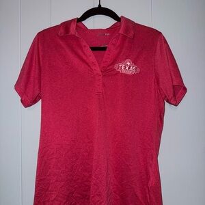 Women's Red Polo Shirt
